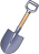 Fil:Archeology tool shovel without shadow.png